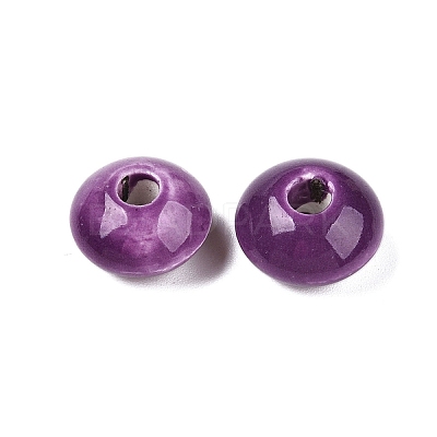 Handmade Porcelain Beads PORC-Q173-15x10mm-01-1