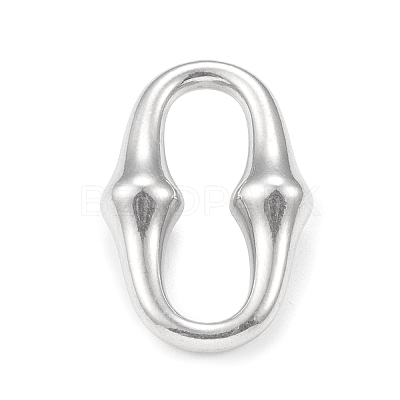 Non-Tarnish 304 Stainless Steel Linking Rings X-STAS-F287-17P-1