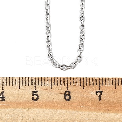 Tarnish Resistant 304 Stainless Steel Necklaces X-NJEW-E080-13P-01-1