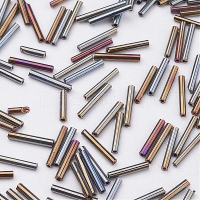 Glass Bugle Beads SEED-E001-12mm-82#-1
