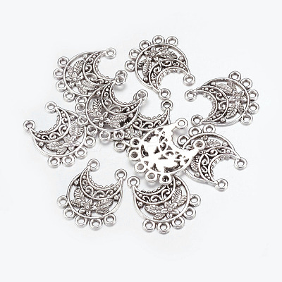 Tibetan Style Alloy Chandelier Components Links LS-PALLOY-EA10687Y-AS-NF-1