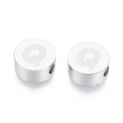 Tarnish Resistant 304 Stainless Steel Beads X-STAS-I126-02P-Q-1