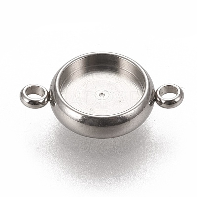 Non-Tarnish 304 Stainless Steel Links Connectors Settings X-STAS-K202-02C-P-1