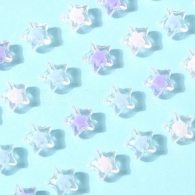 60G 3 Colors Transparent Acrylic Beads TACR-YW0002-46-1