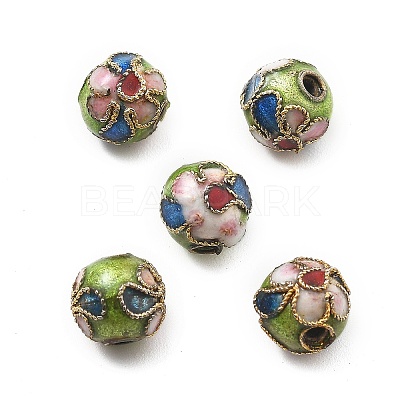 Handmade Cloisonne Beads CLB-O001-M07-04-1