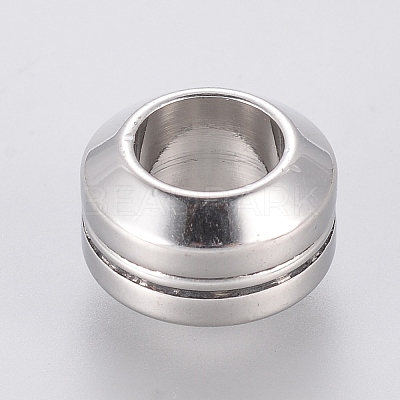 Tarnish Resistant 304 Stainless Steel Beads STAS-E036-1A-1