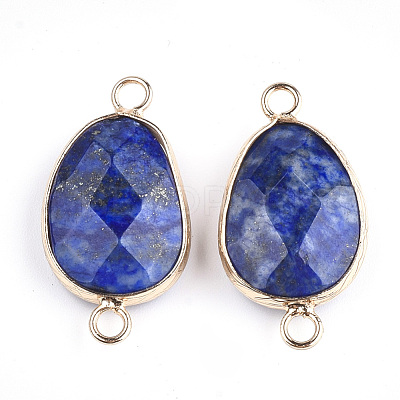 Natural Lapis Lazuli Links connectors G-S344-02C-1