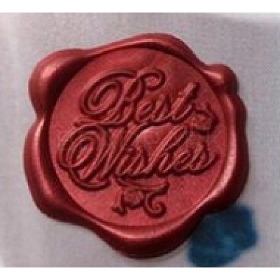 Adhesive Wax Seal Stickers DIY-TAC0010-12B-1
