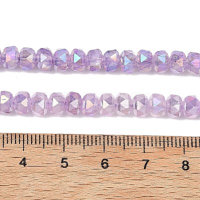 Imitation Jade Glass Beads Strands EGLA-F167-03A-04-1