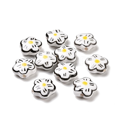 Handmade Porcelain Beads PORC-D022-01C-1