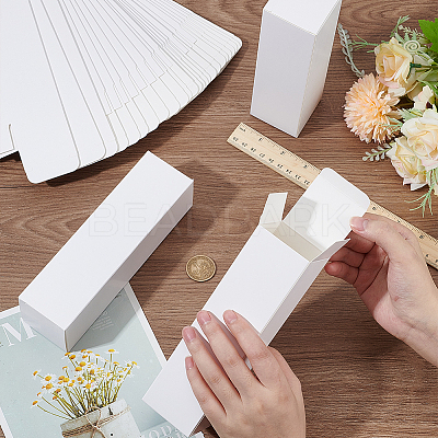 Kraft Paper Packing Boxes for Essential Oil Gift CON-WH0107-59A-03-1
