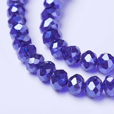 Electroplate Glass Beads Strands LS-EGLA-A034-T1mm-A11-1