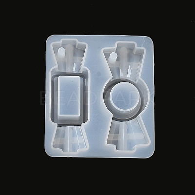DIY Candy Pendant Shaker Silicone Molds Kit DIY-A038-04-1