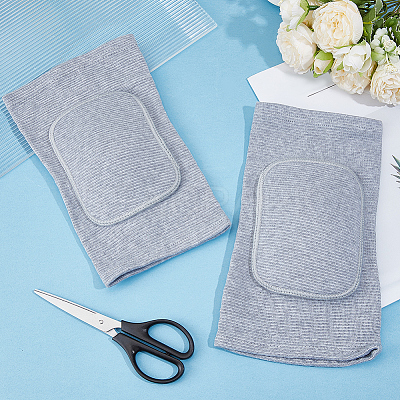 Sponge & Polyester Yoga Sports Knee Pads AJEW-WH20054-202A-02-1