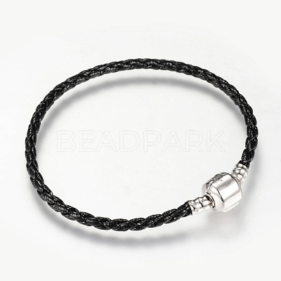 Imitation Leather European Style Bracelet Making MAK-R011-02B-1