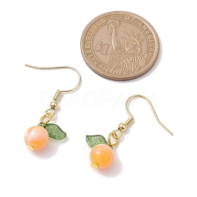 Acrylic Dangle Earrings EJEW-JE05749-01-1