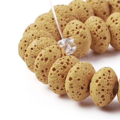Natural Lava Rock Beads Strands G-F671-01A-08-1