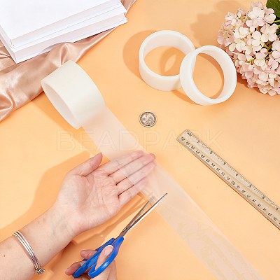 3 Rolls 3 Styles Plastic Bookbinding Tapes AJEW-BC0011-34-1