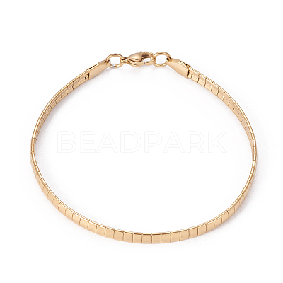 Ion Plating(IP) 304 Stainless Steel Chain Necklaces & Bracelets Sets SJEW-E334-01B-G-1