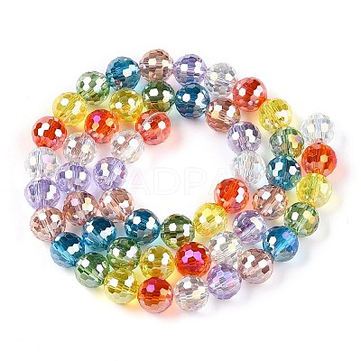 Electroplate Glass Bead Strands X-GLAA-Z006-01H-1