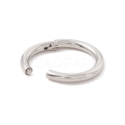 Non-Tarnish 304 Stainless Steel Twister Clasps STAS-C054-01P-1