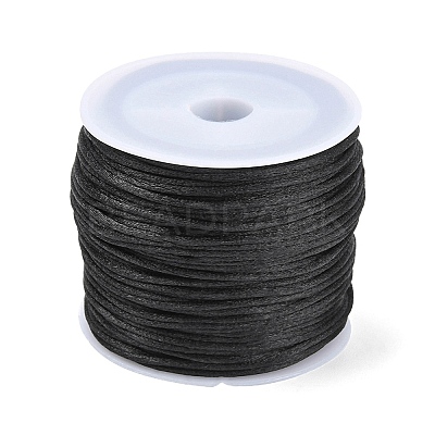 30M Nylon Satin Rattail Cords NWIR-YW0001-04-02-1