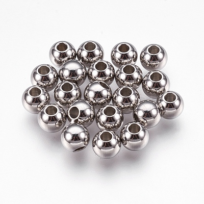 Tarnish Resistant 316 Stainless Steel Spacer Beads STAS-G176-46P-A-1