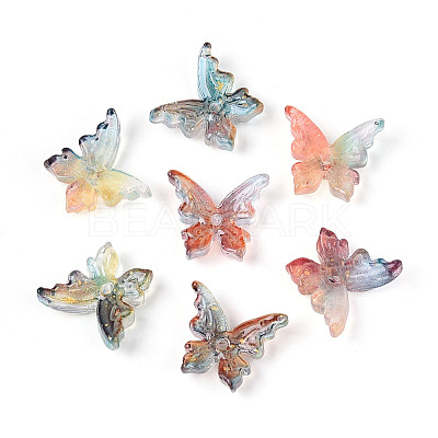 Baking Paint Glass Beads X-DGLA-T004-04L-1