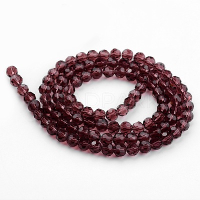 Transparent Glass Bead Strands LS-GLAA-G013-4mm-59-1
