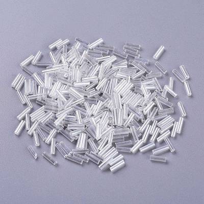 Glass Bugle Beads SEED-L010-02B-101-1