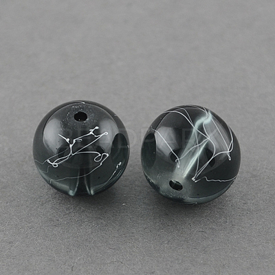 Drawbench Transparent Glass Beads Strands X-GLAD-Q012-8mm-14-1