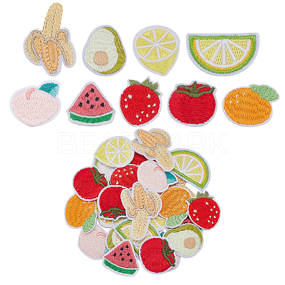 Computerized Embroidery Cloth Iron on/Sew on Patches PATC-WH0026-07-1