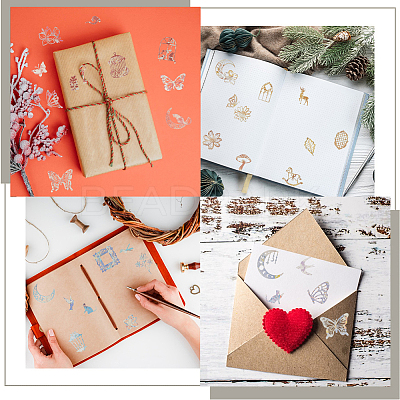 4Sets 4 Styles Paper Scrapbooking DIY-GF0011-36-1