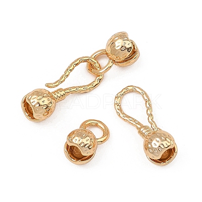 SHEGRACE Brass Bead Tips XGRQ58184-789G-1