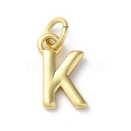 Rack Plating Brass Charms KK-P245-06G-K-1