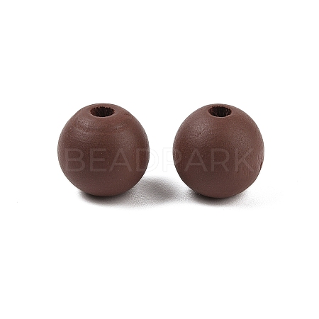 Wood European Beads WOOD-M014-01M-1
