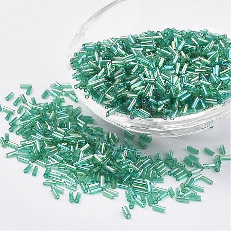 Glass Bugle Beads SEED-E001-12mm-178-1