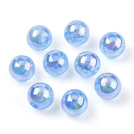 Transparent Acrylic Beads MACR-T046-01E-14-1