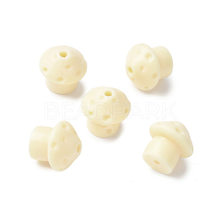 Natural Tagua Beads Jewelry Findings WOOD-V001-04-1