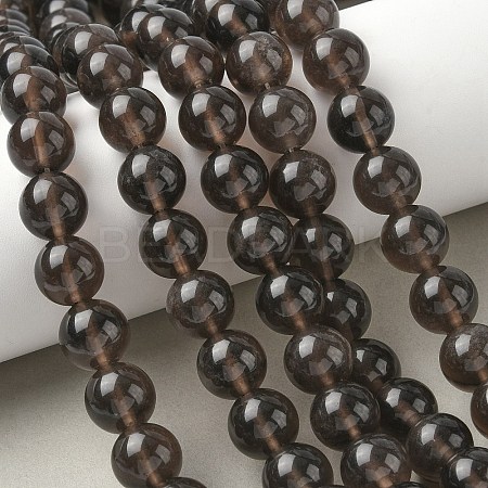 Natural Ice Obsidian Beads Strands G-P590-A01-12mm-01-1