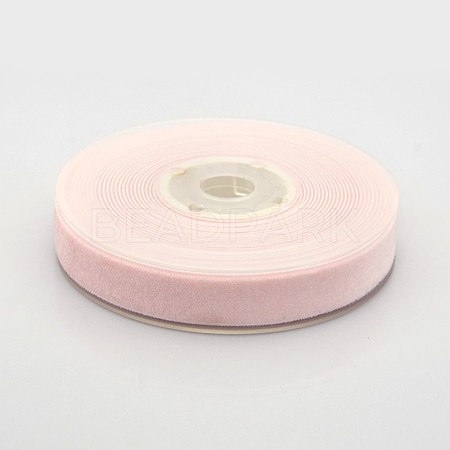 Polyester Velvet Ribbon for Gift Packing and Festival Decoration SRIB-M001-15mm-115-1