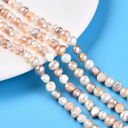 Natural Cultured Freshwater Pearl Beads Strands LS-PEAR-T003-10-1