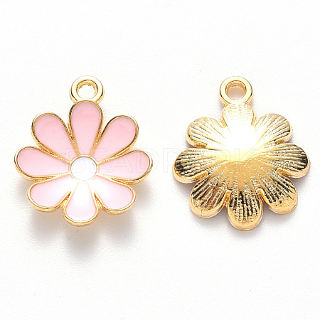 Alloy Enamel Pendants X-ENAM-S121-116C-1
