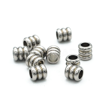304 Stainless Steel Beads STAS-N090-JA717-1-1