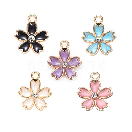 Alloy Enamel Pendants ENAM-S121-052-1