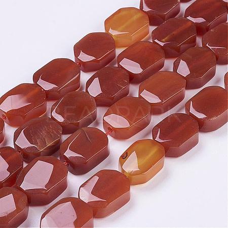 Natural Agate Beads Strands G-G693-B05-1