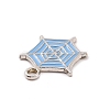 Alloy Enamel Pendants ENAM-M055-31P-4