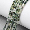 Natural Moss Agate Beads Strands G-Z116-A05-2mm-1