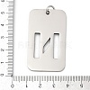 304 Stainless Steel Pendants LS-STAS-M115-01P-N-3