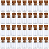 100Pcs Mini Tube Glass Wishing Bottles AJEW-CP0009-88-1